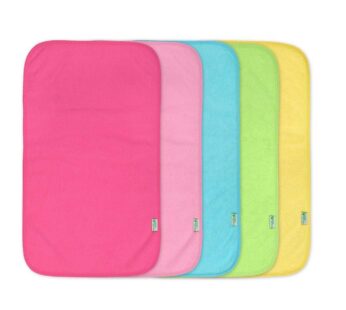green sprouts Stay-Dry Burp Pads (5 Count) | Ultimate protection from drools & spit ups |