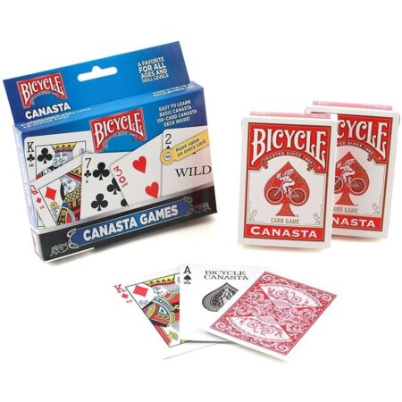 Bicycle Canasta Games Playing Cards, Multicolor - Image 2