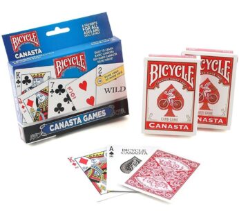 Bicycle Canasta Games Playing Cards, Multicolor