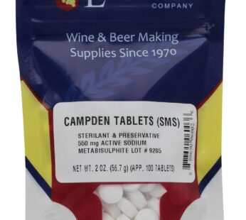 Campden Tablets (sodium metabisulfite) – 2 Oz(100 Tablets)