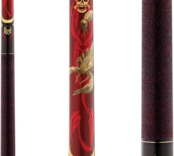 Viper Underground 58″ 2-Piece Billiard/Pool Cue, Fatal Shot, 20 Ounce