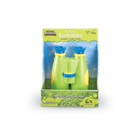 Learning Resources Primary Science Big View Binoculars - 1 Piece, Ages 3+ Binoculars for T