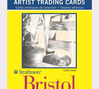 Strathmore 300 Series Bristol Artist Trading Cards, Smooth Surface, 20 Sheets