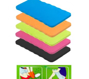 Garden Kneeling Pad Seat Knee Mat Cushion 7 in x 15 in, Assorted Colors, Pack of 4