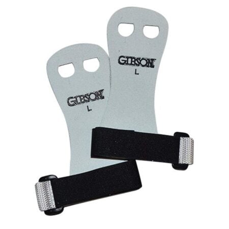 Gibson Rainbow Gymnastic Grips, 3 SIZES, Medium, Large, X-Large, 3 COLORS, Pink, Blue, Bla