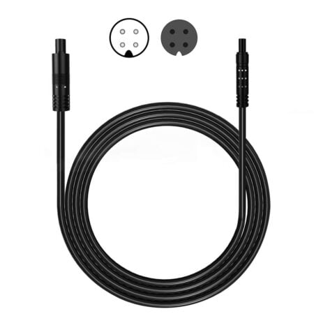 4 Pin 6.5 Ft Dash Cam Rear View Backup Camera Reverse Car Recorder Cable Extension Cord (4