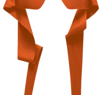 Forum Novelties Venetian Mardi Gras Mask Costume Accessory Orange