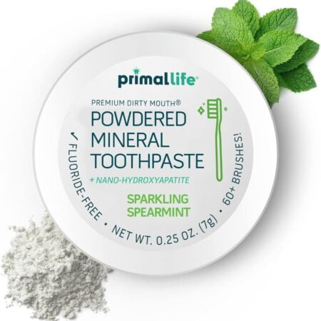 Primal Life Organics Dirty Mouth Toothpowder, Tooth Cleaning Powder, Flavored Essential Oi - Image 2