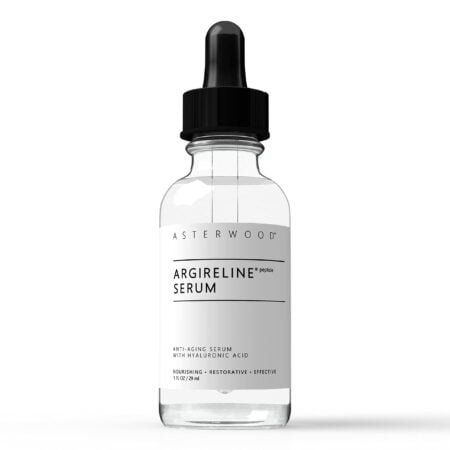 ASTERWOOD Argireline Peptide with Hyaluronic Acid Serum Face Care, Anti Wrinkle Face Serum