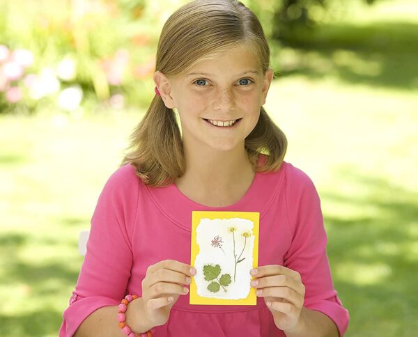 4M Green Creativity Pressed Flower Art Kit, Recycle Flowers Art & Crafts DIY Kit, For Boys - Image 5