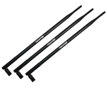 TECHTOO 9dBi Omni WiFi Antenna with RP-SMA Connector for Wireless Network Router/USB Adapt