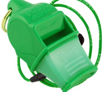 Fox 40 Sonik Blast CMG Pealess Safety Whistle 120 dB Green 9203-1408