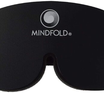 Mindfold Relaxation and Blackout Sleeping Mask, Total Darkness with Your Eyes Open.