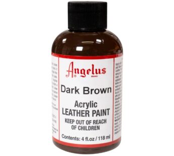 Angelus Acrylic Leather Paint Dark Brown 4oz