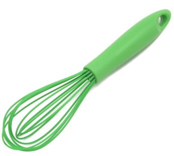 Chef Craft Premium Silicone Wire Cooking Whisk, 10.5 inch, Green