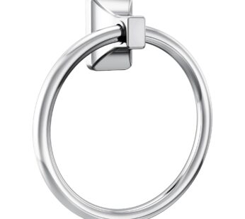 Moen Donnor Collection Chrome 6.25-Inch Diameter Wall Mount Contemporary Bathroom Hand-Tow