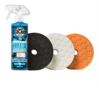 Chemical Guys BUFX702 Hex-Logic Quantum Buffing Pad Sampler Kit, 16 fl. oz (4 Items) (5.5