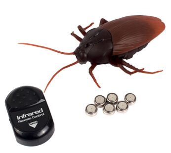 Giveme5 Infrared Remote Control Mock Big Fake Cockroach RC Toy Prank Insects Joke Scary Tr