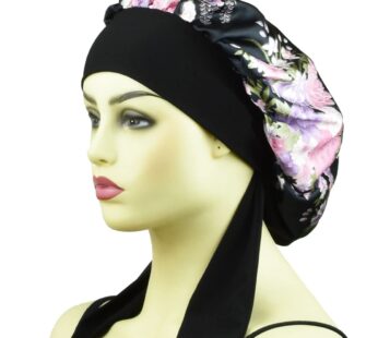Silk Bonnet Satin Bonnet for Sleeping Curly Hair Cover Sleep Cap Silk Night Caps for Women