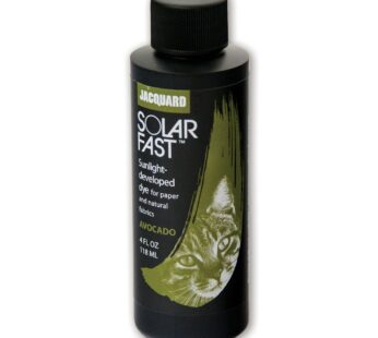 Jacquard SolarFast Dye – 4oz – Avocado – Create Remarkably Detailed Photographs, Photogram