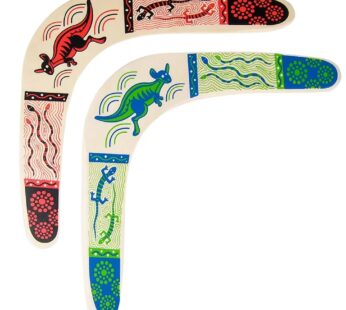 Rhode Island Novelty Wooden Boomerang Colors May Vary