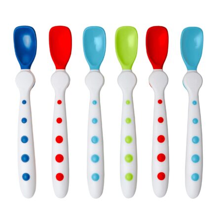 First Essentials by NUK Rest Easy Spoons, Pack of 6 (Color May Vary) - Image 2