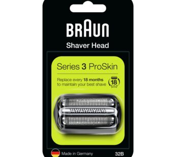 Braun Razor Replacement Foil & Cutter Cassette 32B Series 3 320 330 340 350CC Black Shavin