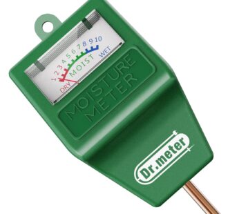 Dr.meter Soil Moisture Meter, Plant Water Meter for Garden Lawn Farm Indoor & Outdoor Use,
