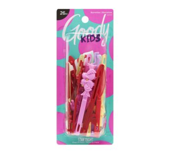 Goody Girls Classics Barrettes, Self Hinge, 1.5 Inch, 26 Count