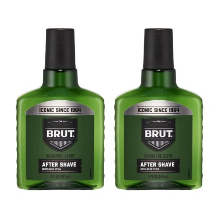 Brut Signature After Shave Fragrance for Men 5 Oz (Pack of 2)