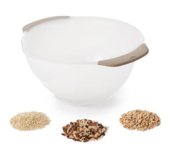 OXO Good Grips Rice & Small Grains Washing Colander, 15.4 x 23.3 x 13.9 cm