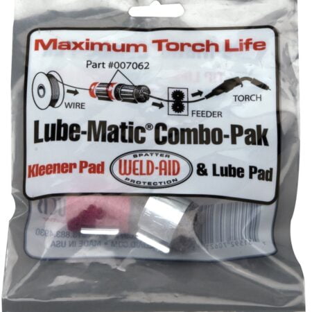 Weld-Aid 007062 Lube-Matic Combo-Paks, One Red Wire Pad/One Black Lube Pad - Image 2