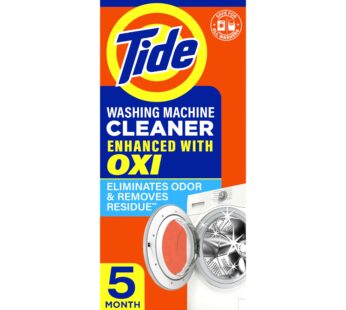 Washing Machine Cleaner by Tide, Washer Machine Cleaner with Oxi for Front and Top Loader