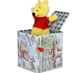 KIDS PREFERRED Disney Baby Winnie The Pooh Jack-in-The-Box – Musical Toy for Babies Multi