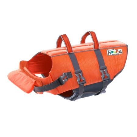 Outward Hound Granby Splash Orange Dog Life Jacket, XL - Image 2