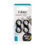 Nite Ize S-Biner MicroLock Stainless Steel - S-Biner with Locking Dual Sided Gates - Keep