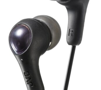 JVC Gumy in Ear Earbud Headphones, Powerful Sound, Comfortable and Secure Fit, Silicone Ea