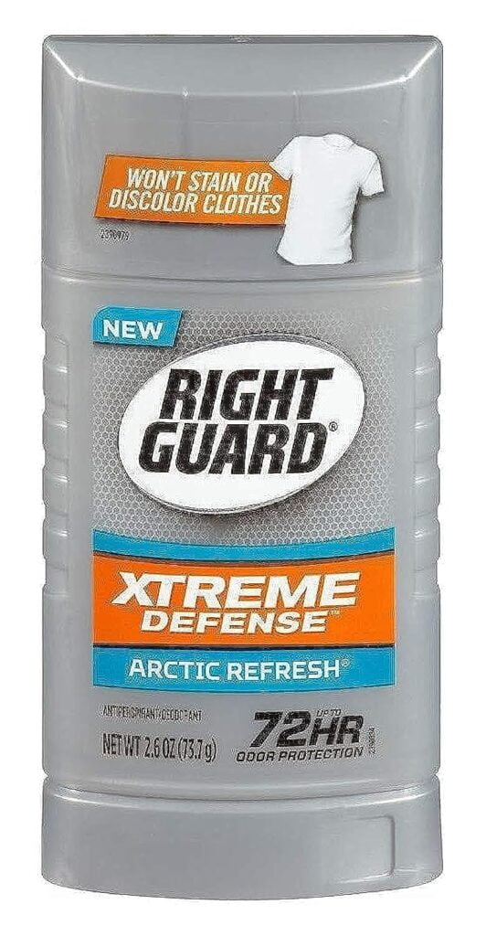 Right Guard Xtreme Defense 5 Arctic Refresh Antiperspirant, 2.6 oz