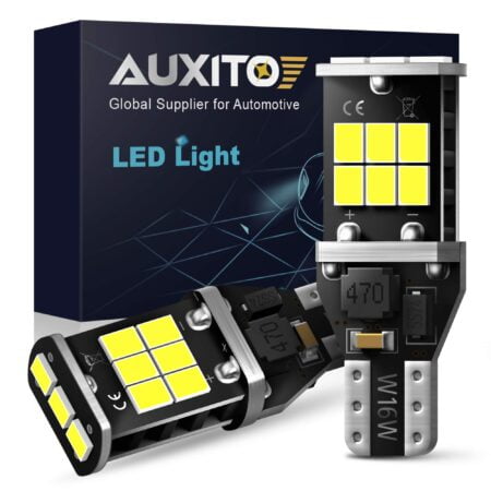 AUXITO 912 921 LED Bulb for Backup Light Reverse Lights High Power 2835 15-SMD Chipsets Er
