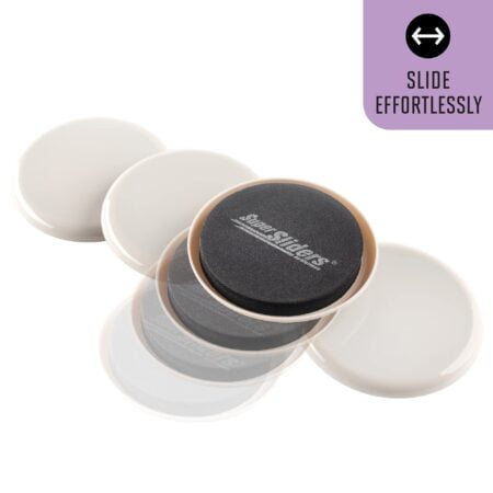Super Sliders 3 1/2" Round Reusable Furniture Sliders for Carpet - Effortless Moving and S - Image 5