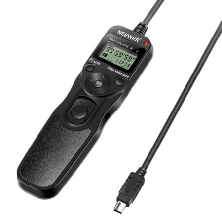 Neewer Digital Timer Remote Shutter Release Trigger(Replacement for MC-DC2)for Nikon D90 D - Image 2