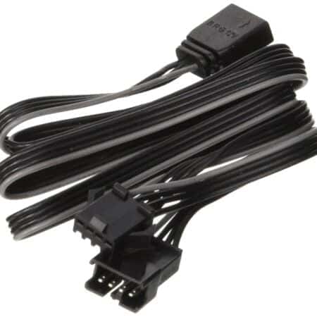 Phanteks RGB LED 4 Pin Adapter, Specified for Cases with Multi Colors RGB Control (PH-CB_R - Image 2