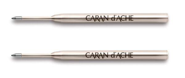 Caran d'Ache "Goliath Ballpoint Pen Refill - Blue (Pack of 2)