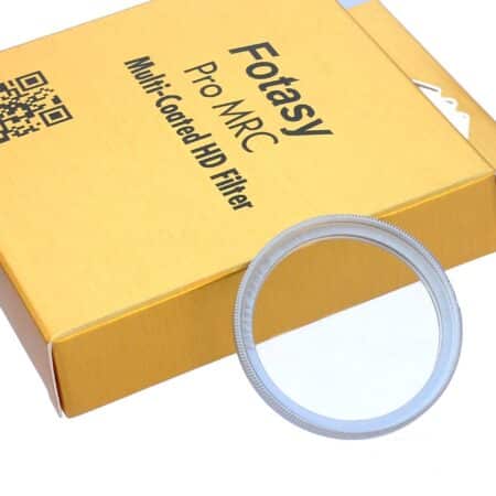 Fotasy 39mm Silver Ultra Slim UV Protection Lens Filter, Nano Coatings MRC Multi Resistant - Image 2