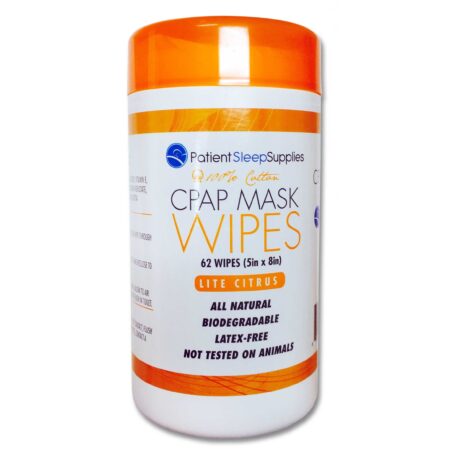 Patient Sleep Supplies CPAP Mask Wipes (Lite Citrus) - Image 2