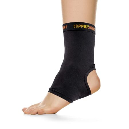 CopperJoint Arch Support for Plantar Fasciitis Relief - Ankle Compression Sleeve for Foot