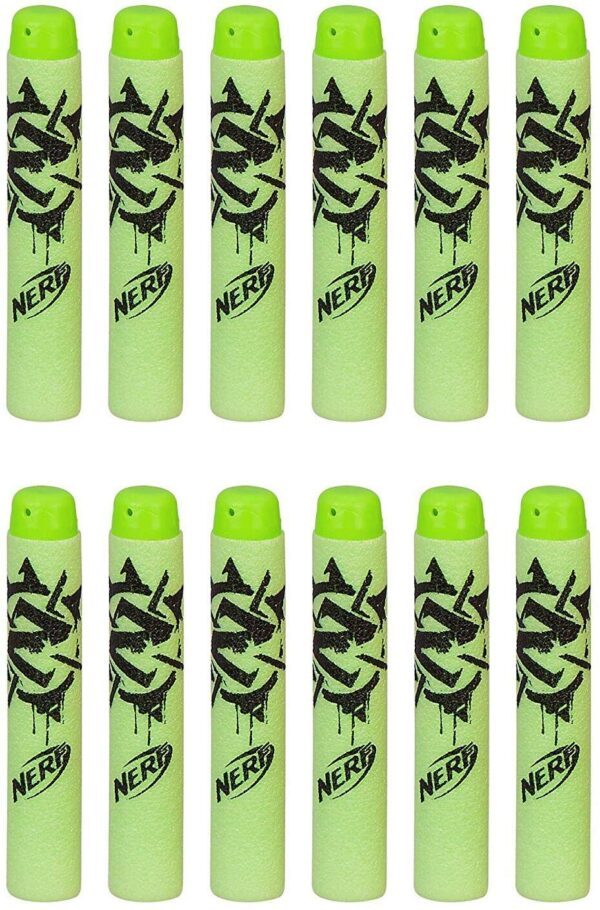 Nerf Boys Zombie Strike Deco Dart Refill (12-Pack)