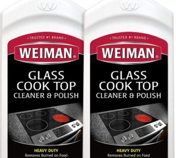 Weiman Cooktop Cleaner and Polish 10 Ounce 2 Pack