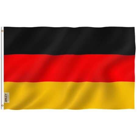 Anley Fly Breeze 3x5 Foot Germany Flag - Vivid Color and Fade proof - Canvas Header and Do - Image 2