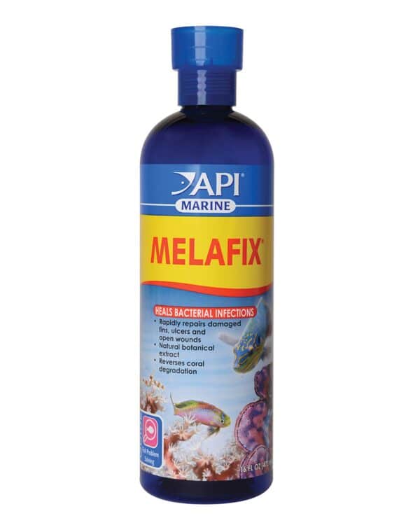 API MARINE MELAFIX Saltwater Fish and Coral Bacterial Infection Remedy 16-Ounce Bottle (31